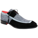 Emilio Franco Emiliano Suede Shoes Black Combo