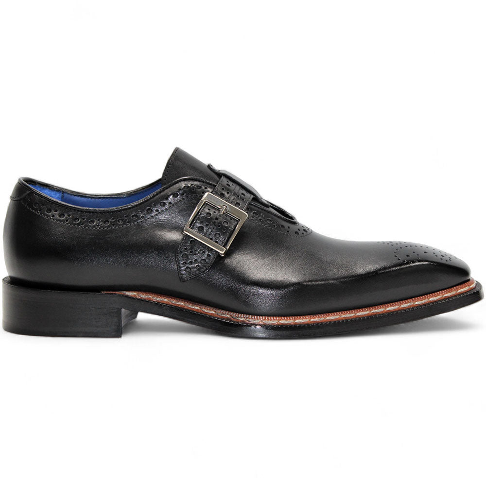 Emilio Franco Filippo Leather Shoes Black