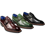 Emilio Franco Filippo Genuine Leather Shoes Burgundy