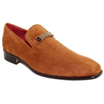 Emilio Franco Francesco Suede Cognac Shoes