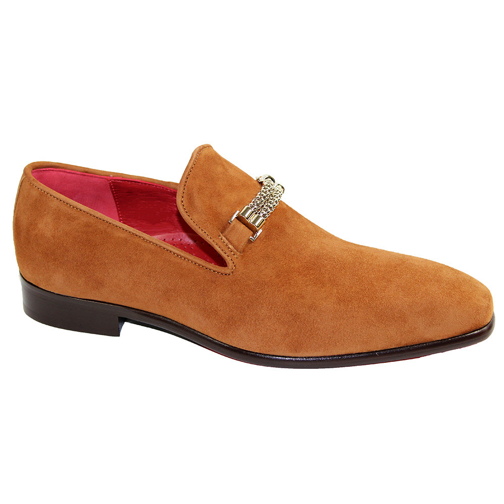 Emilio Franco Francesco Suede Shoes Cognac