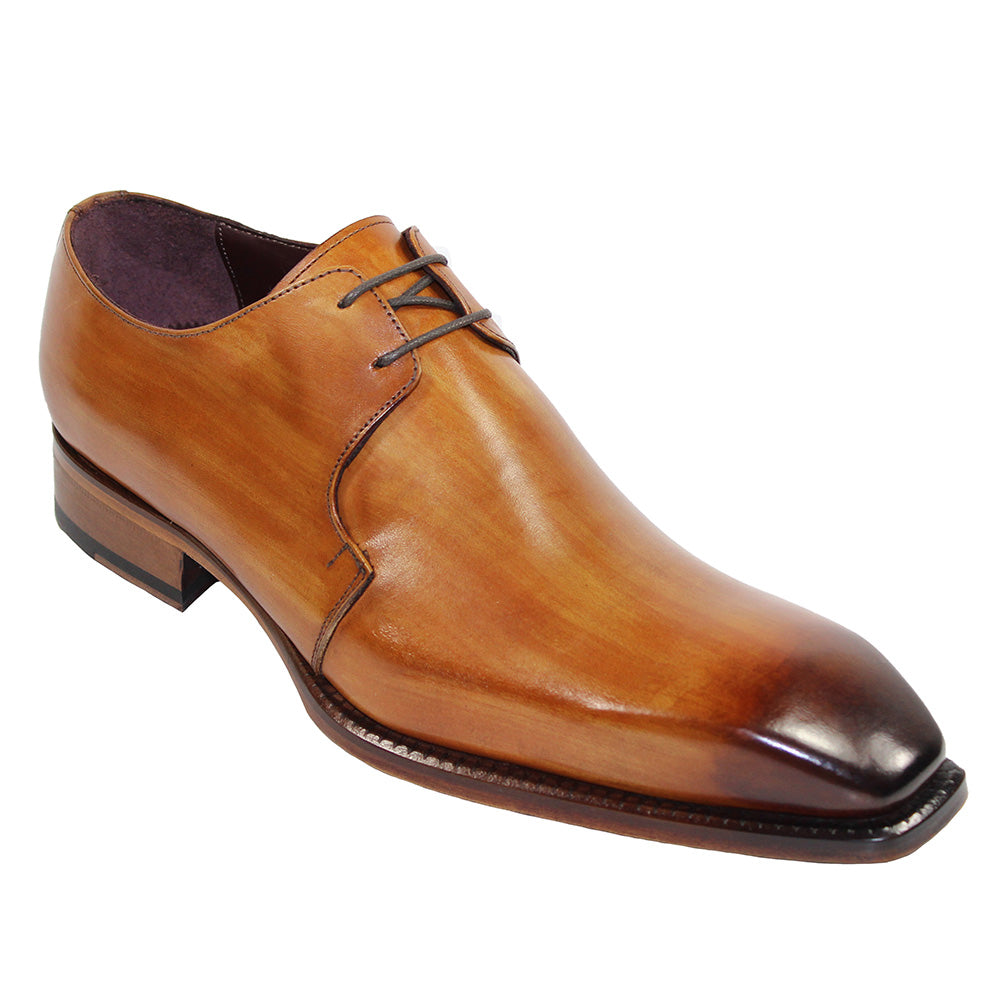 Emilio Franco Franco Calfskin Shoes Cognac
