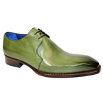 Emilio Franco Franco Calfskin Shoes Olive