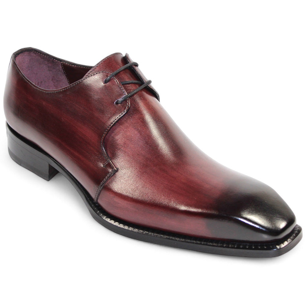 Emilio Franco Franco Genuine Leather Shoes Burgundy