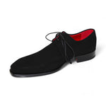 Emilio Franco Gabriele Genuine Suede Shoes Black