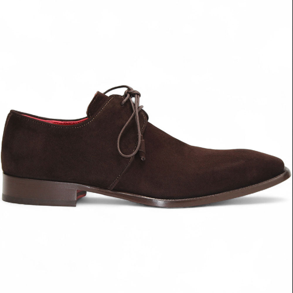Emilio Franco Gabriele Genuine Suede Shoes Chocolate