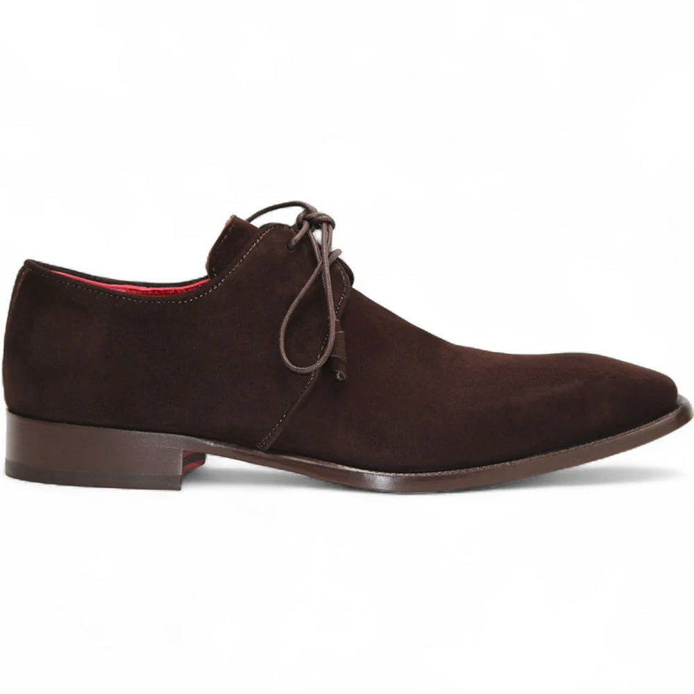 Emilio Franco Gabriele Genuine Suede Shoes Chocolate
