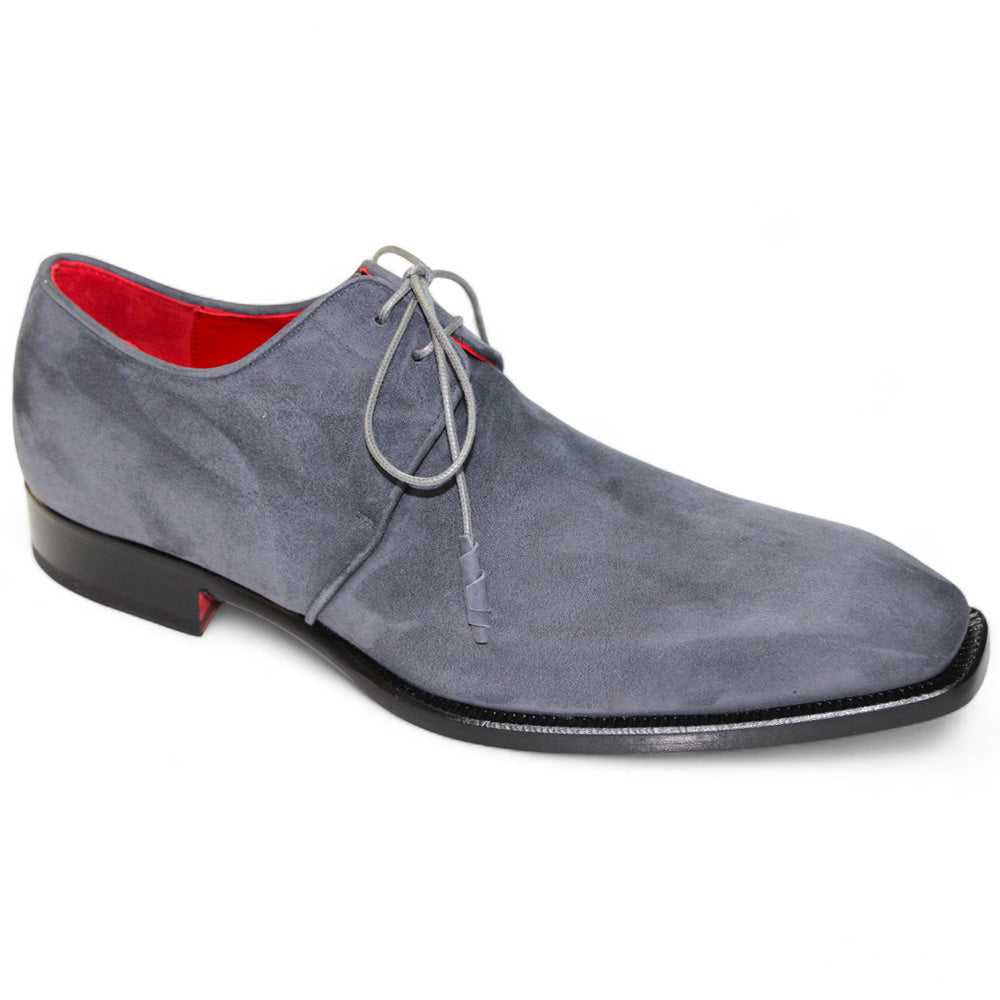 Emilio Franco Gabriele Genuine Suede Shoes Grey