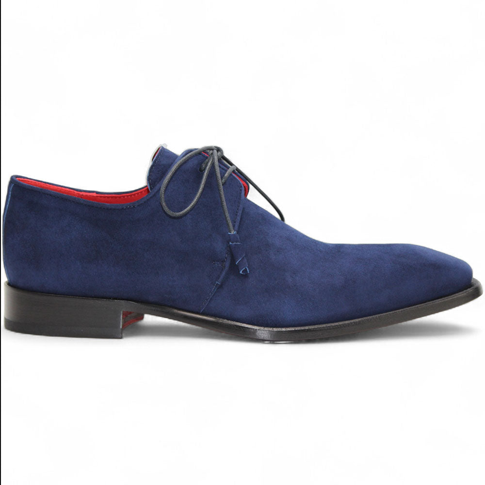 Emilio Franco Gabriele Genuine Suede Shoes Navy