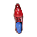 Emilio Franco Giacamo Leather Shoes Antique Red