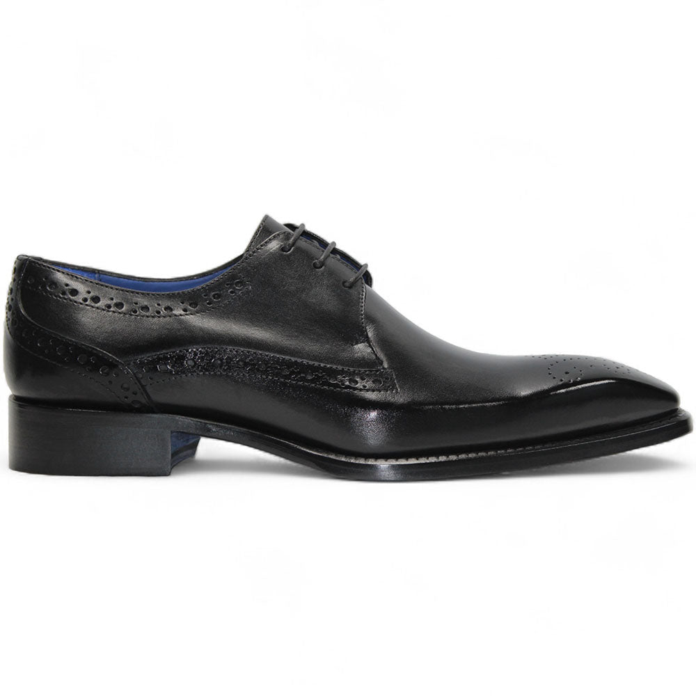 Emilio Franco Giacamo Leather Shoes Black