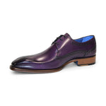 Emilio Franco Giacamo Leather Shoes Purple