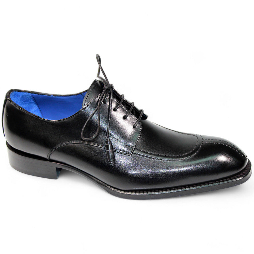 Emilio Franco Girolamo Calfskin Shoes Black