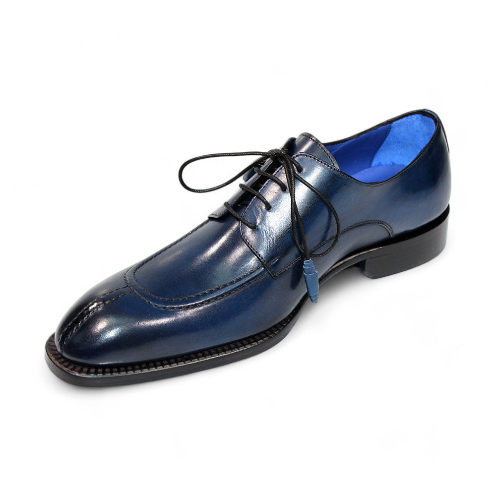 Emilio Franco Girolamo Calfskin Shoes Navy