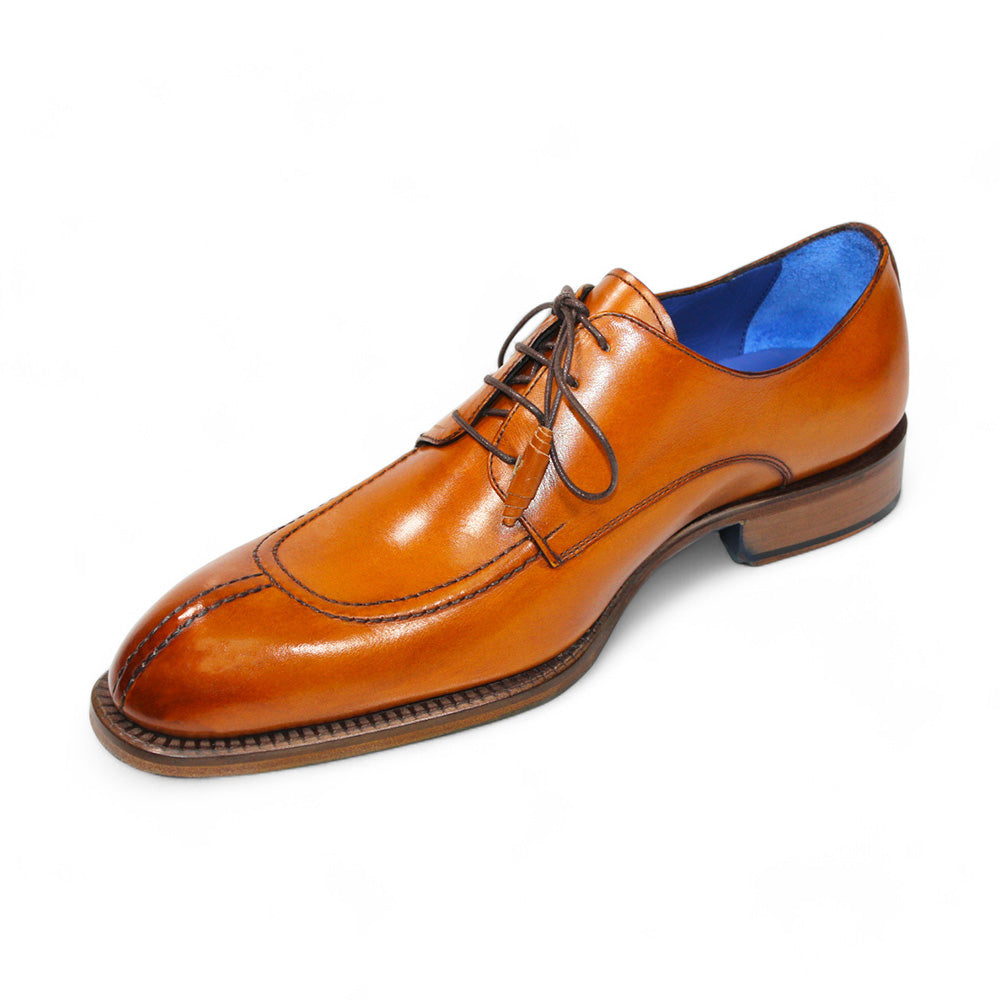 Emilio Franco Girolamo Genuine Leather Shoes Gold