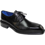 Emilio Franco Lando Genuine Leather Shoes Black