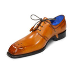 Emilio Franco Lando Genuine Leather Shoes Gold