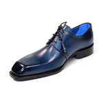 Emilio Franco Lando Genuine Leather Shoes Navy