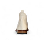 Emilio Franco Leonardo Patent Leather Boots Cream