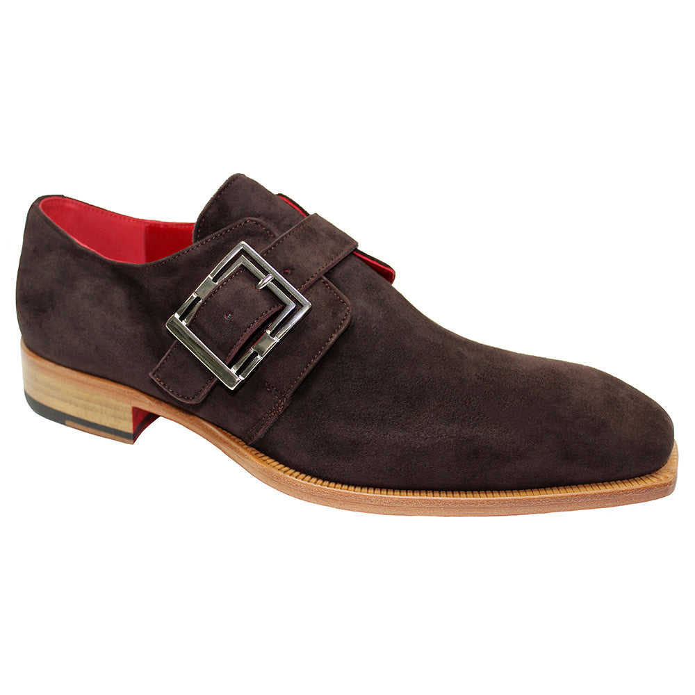Emilio Franco Manuele Suede Shoes Chocolate