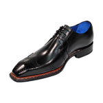 Emilio Franco Marco Genuine Leather Shoes Black