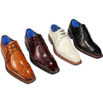 Emilio Franco Marco Genuine Leather Shoes Gold