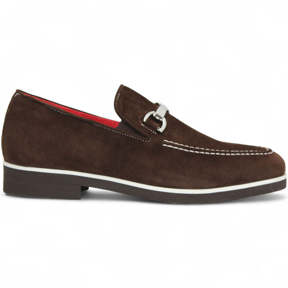 Emilio Franco Nino II Suede Loafers Brown