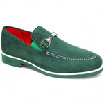 Emilio Franco Nino II Genuine Suede Loafers Green