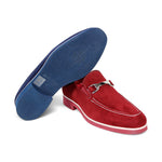Emilio Franco Nino II Suede Loafers Navy