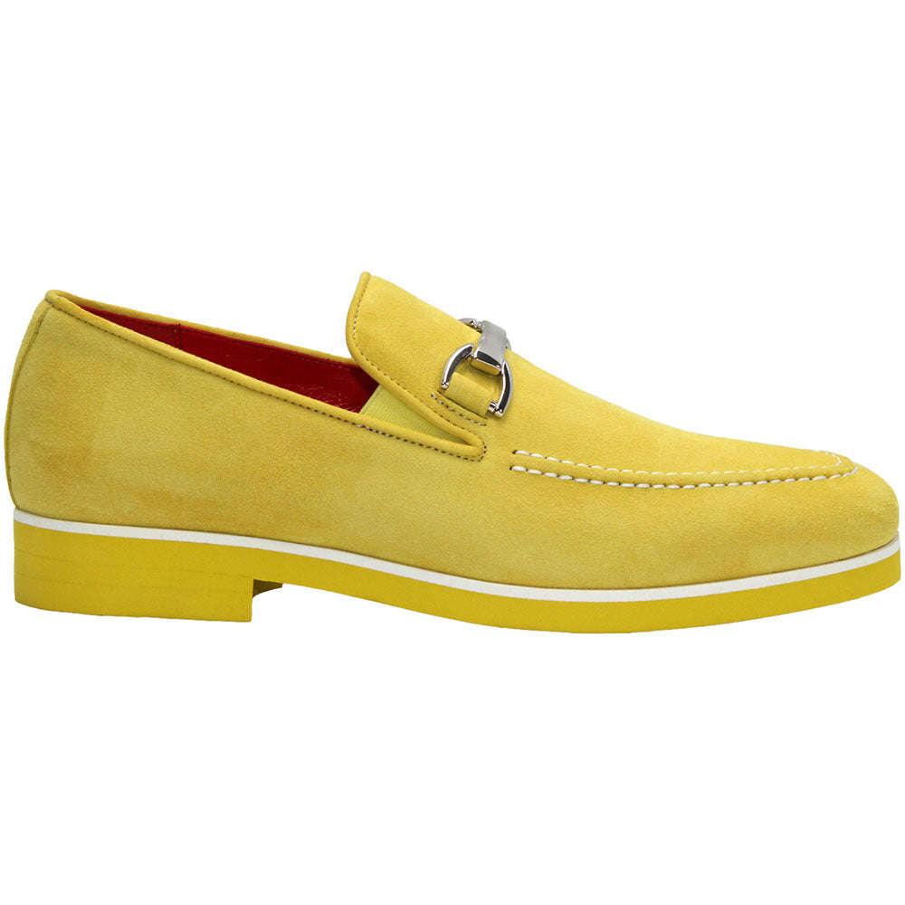 Emilio Franco Nino II Suede Loafers Yellow