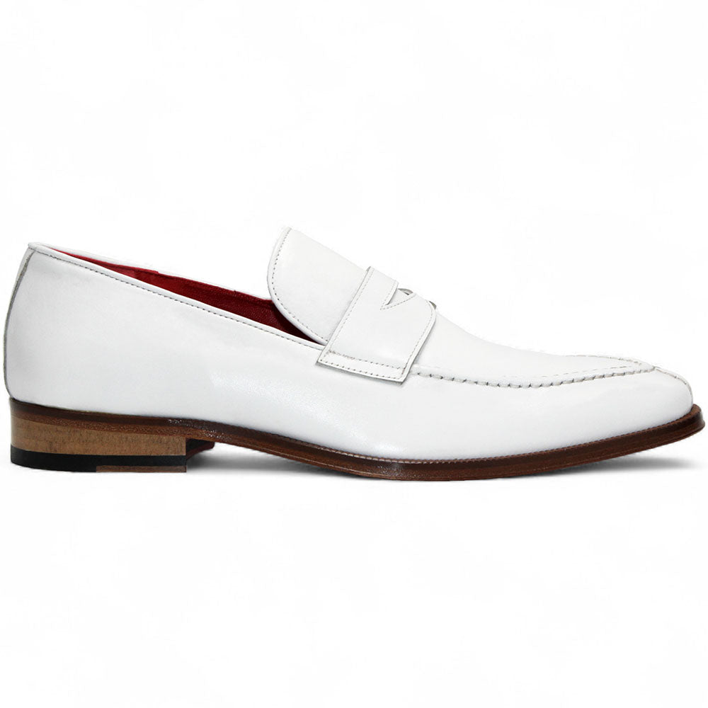 Emilio Franco Oliviero Leather Shoes White
