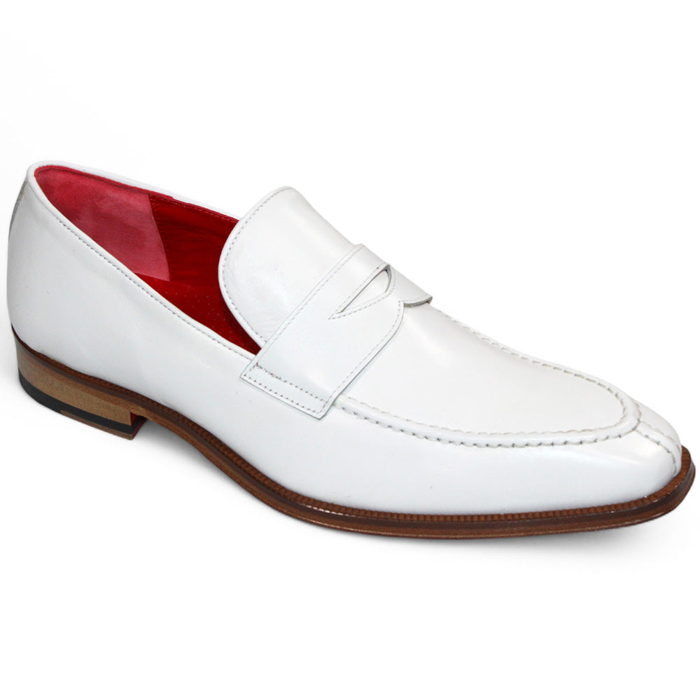 Emilio Franco Oliviero Leather Shoes White