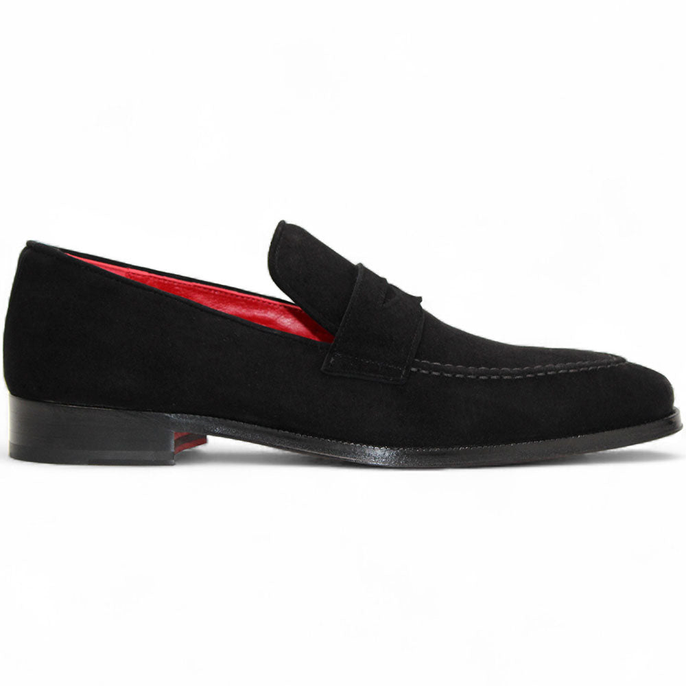 Emilio Franco Oliviero Suede Shoes Black