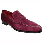 Emilio Franco Oliviero Suede Shoes Bordo / Bone
