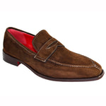 Emilio Franco Oliviero Suede Shoes Brown / Bone