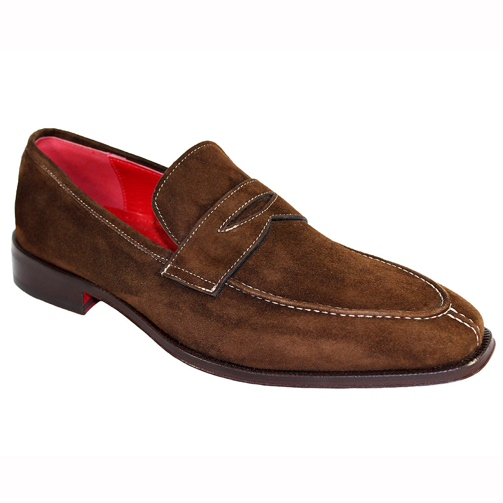 Emilio Franco Oliviero Suede Shoes Brown / Bone