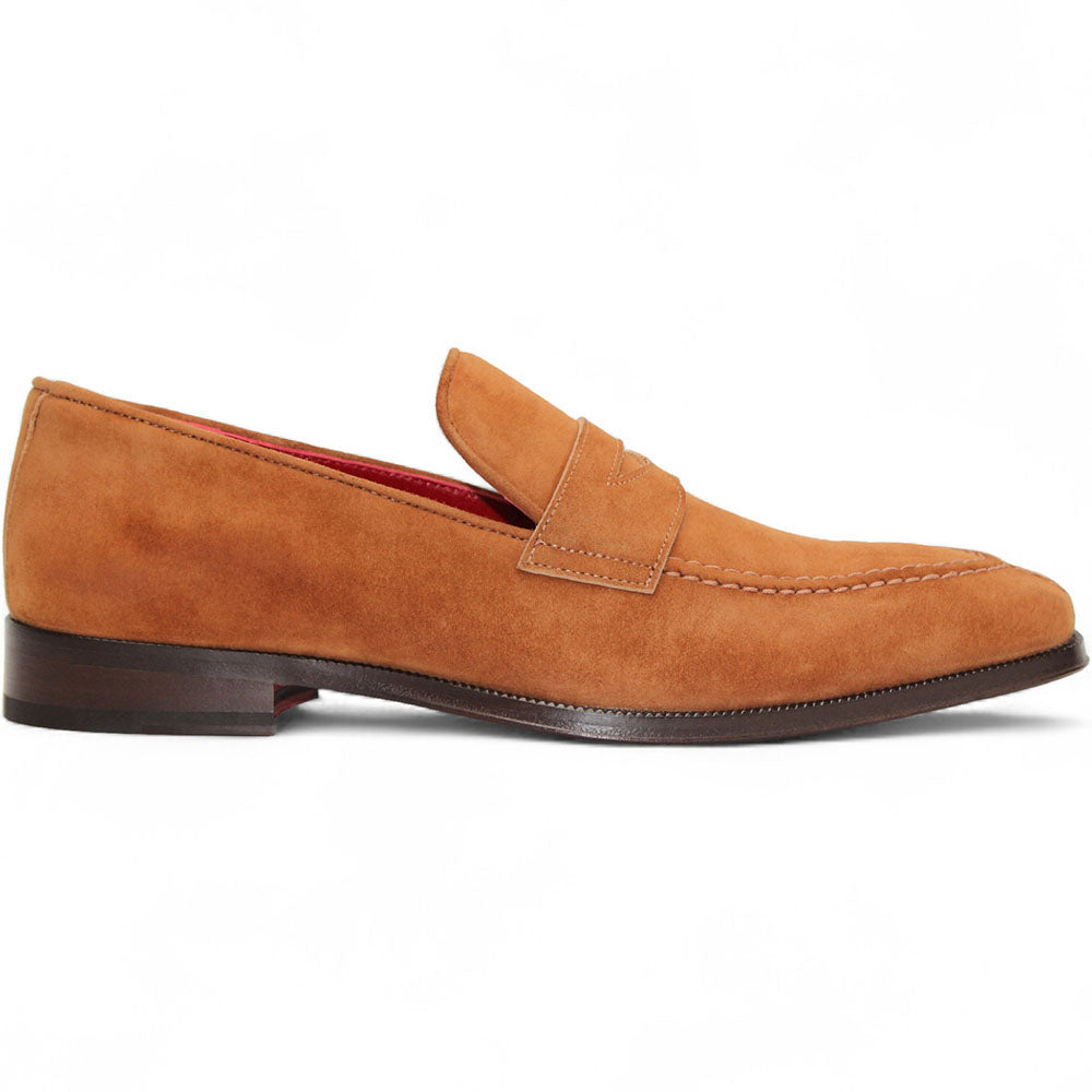 Emilio Franco Oliviero Suede Shoes Rust