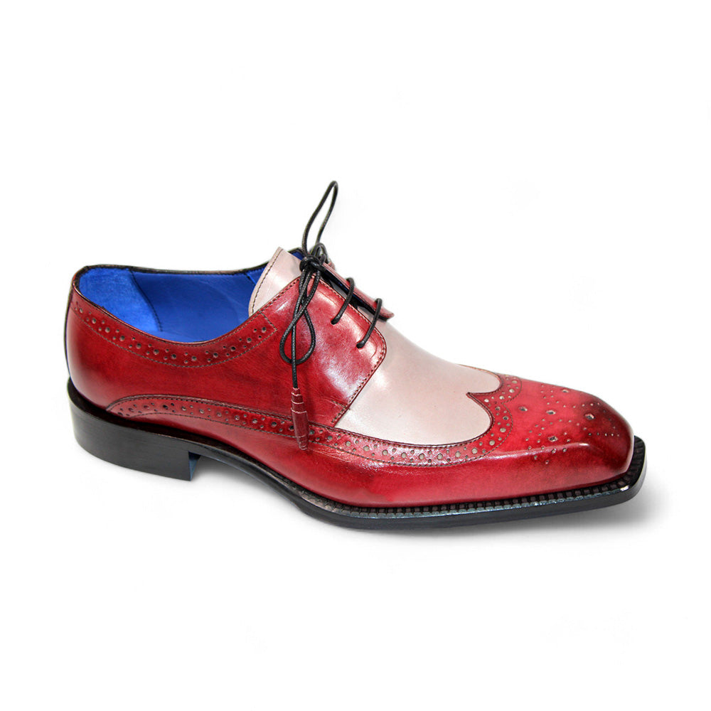 Emilio Franco Orlando Leather Shoes Cordovan/Grey