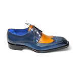 Emilio Franco Orlando Leather Shoes Navy/Gold