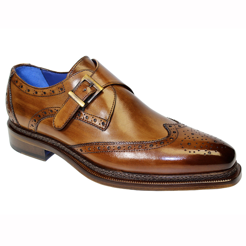 Emilio Franco Otello Leather Shoes Brandy
