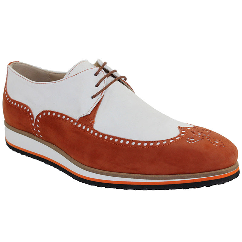 Emilio Franco Paolo Sneakers Orange / Off White