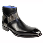 Emilio Franco Remo Leather Boots Black / Gray