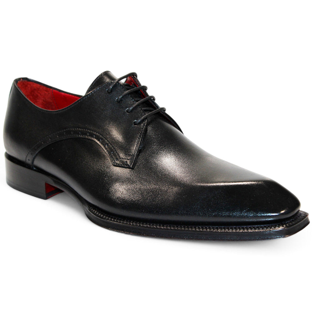Emilio Franco Renzo Leather Shoes Black