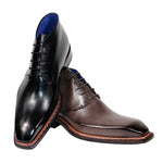 Emilio Franco Rocco Calfskin Boots Black