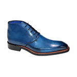 Emilio Franco Rocco Genuine Leather Boots Blue