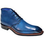 Emilio Franco Rocco Genuine Leather Boots Blue