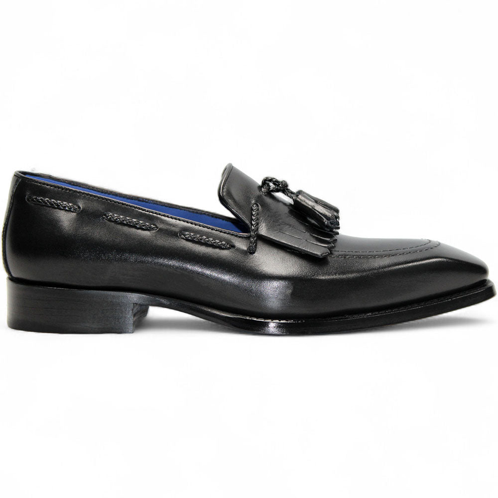 Emilio Franco Tommaso Leather Shoes Black