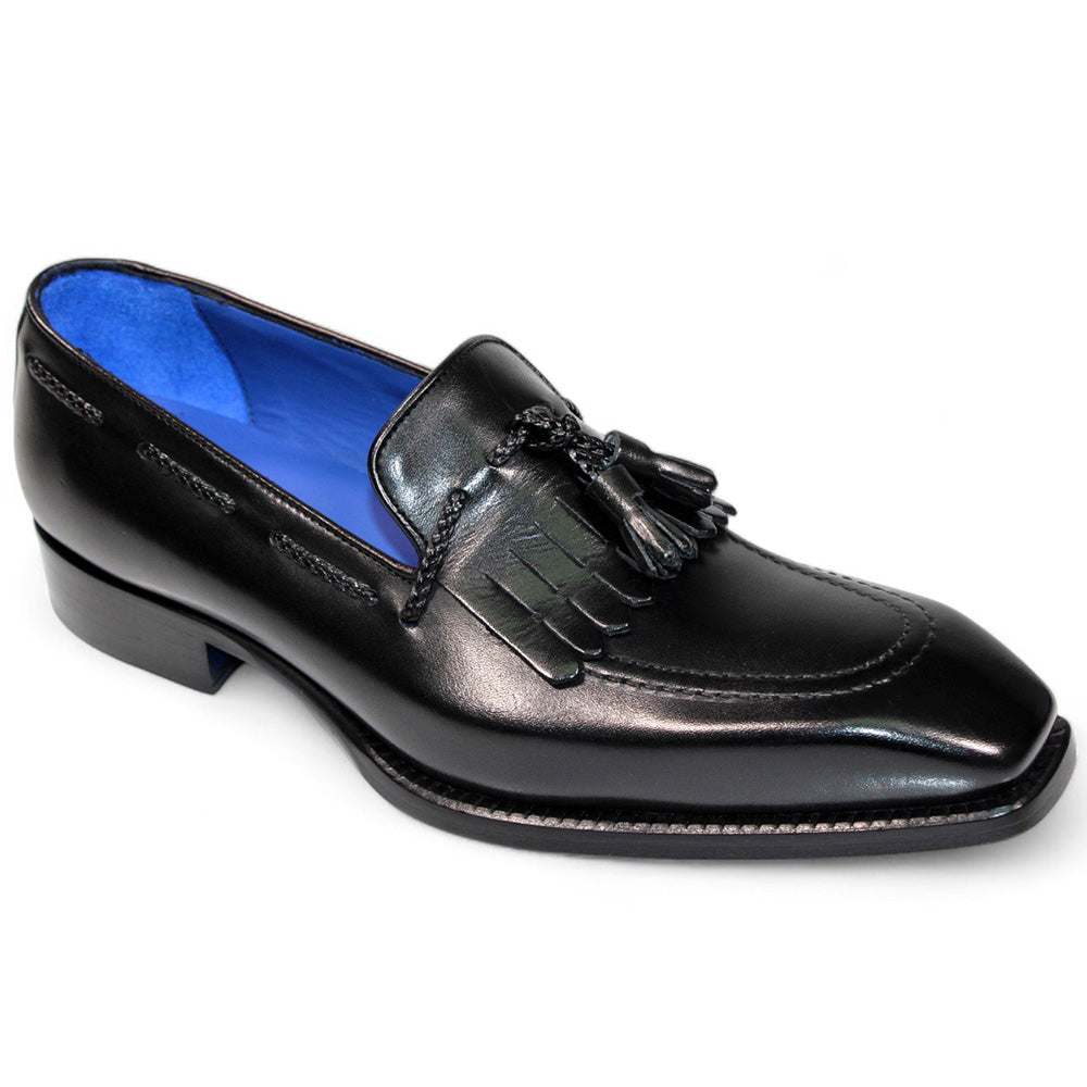 Emilio Franco Tommaso Leather Shoes Black