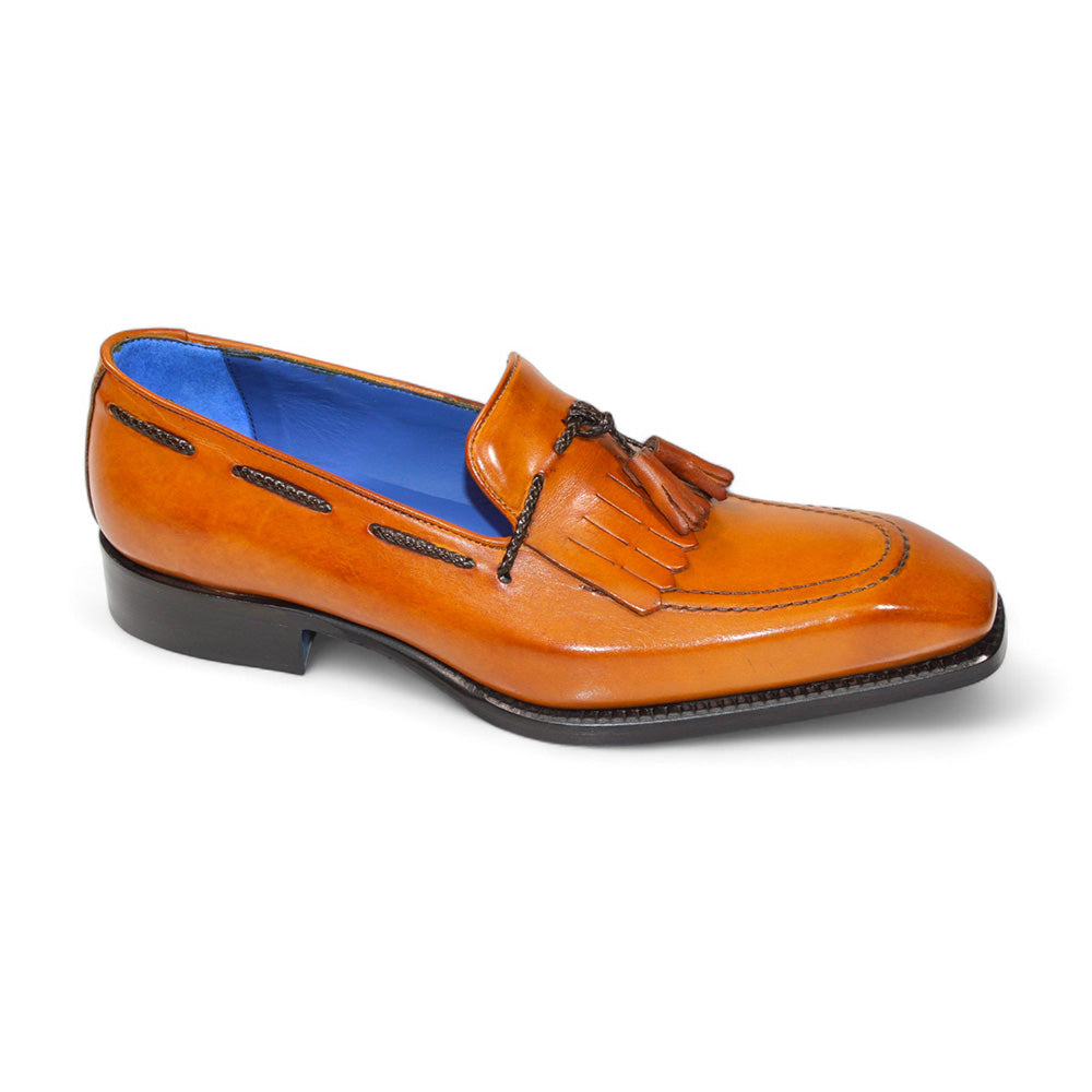 Emilio Franco Tommaso Leather Shoes Gold