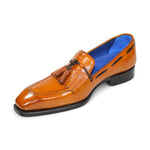 Emilio Franco Tommaso Leather Shoes Gold